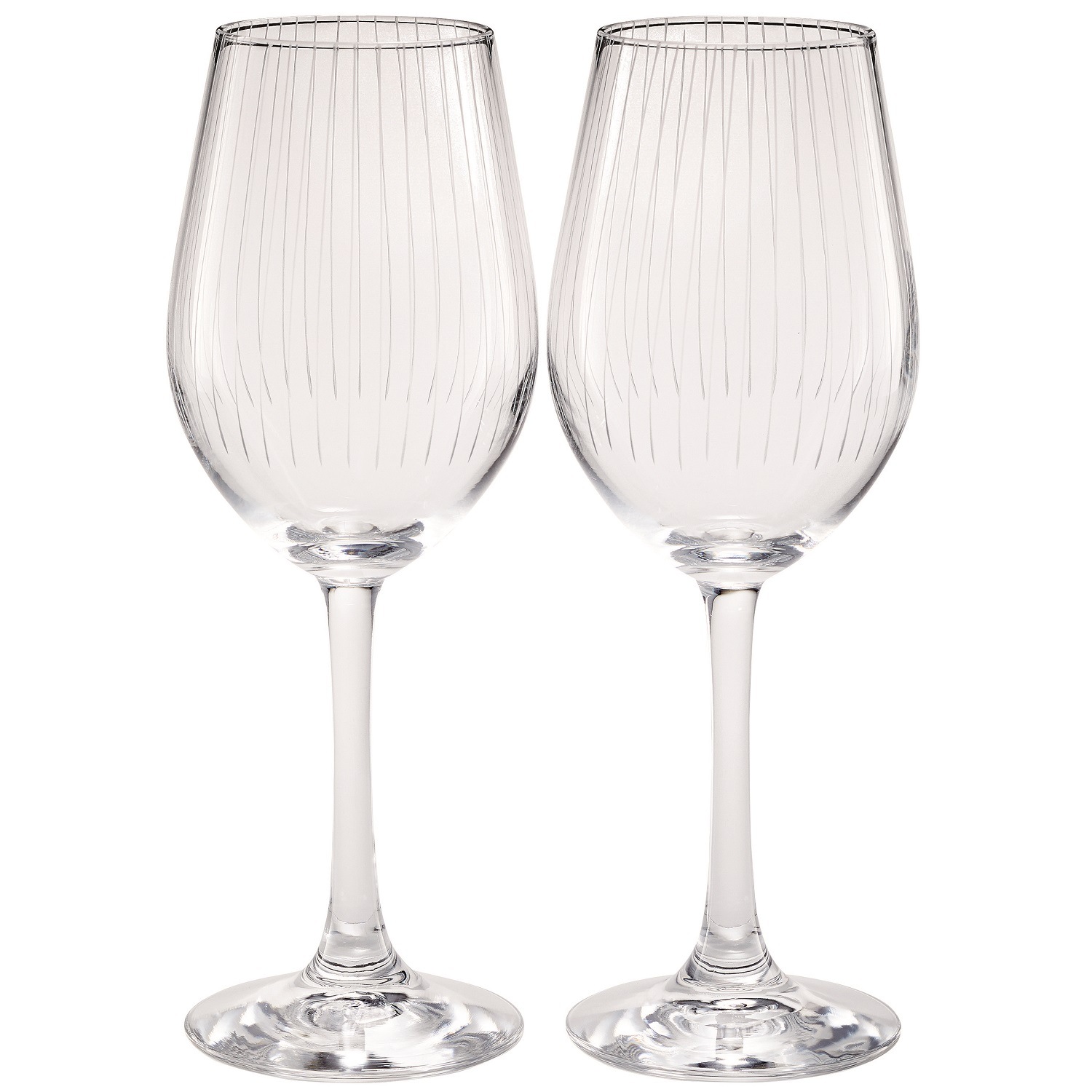 江戸切子 立縞紋 ワインペア