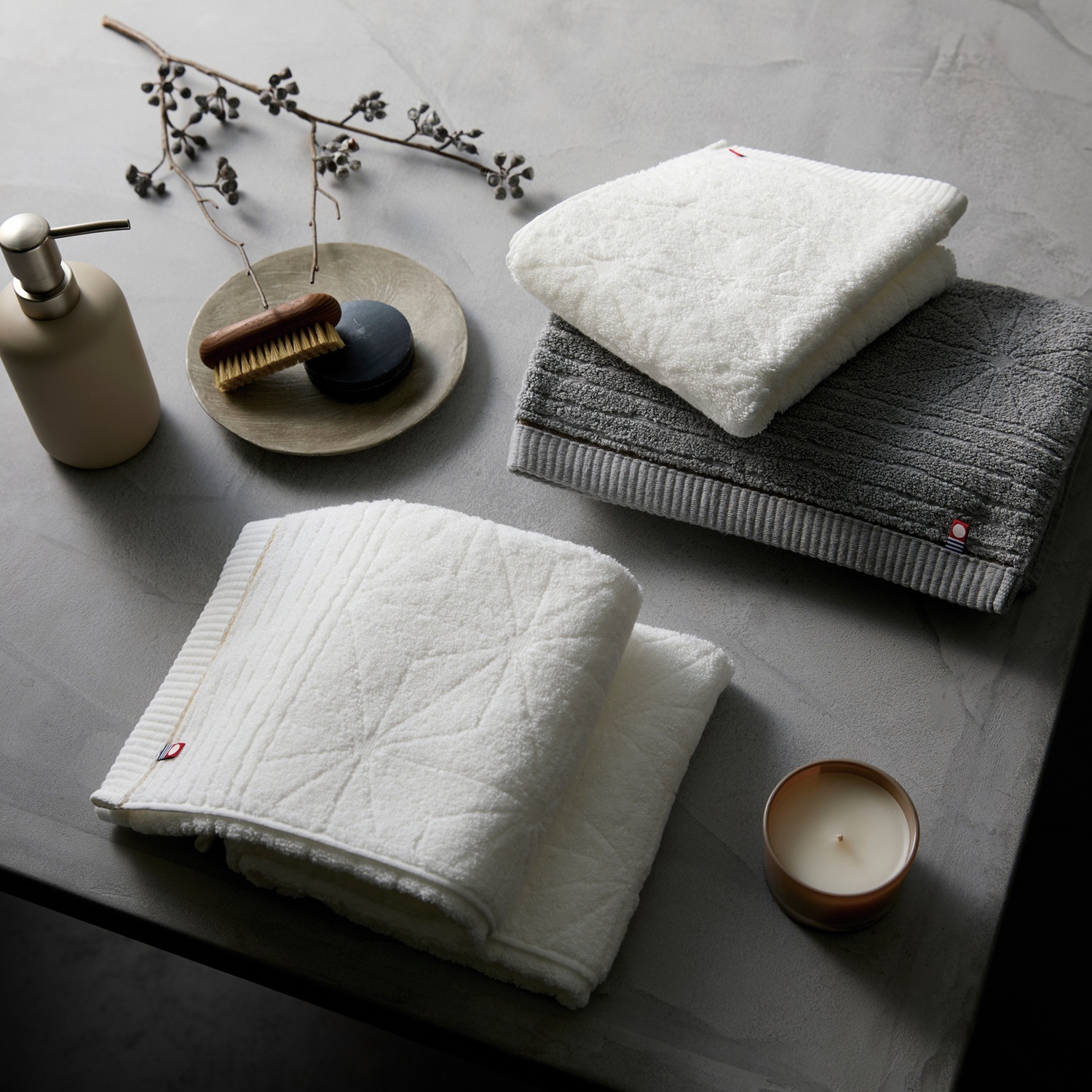 極選魔法の糸 バスタオル GY