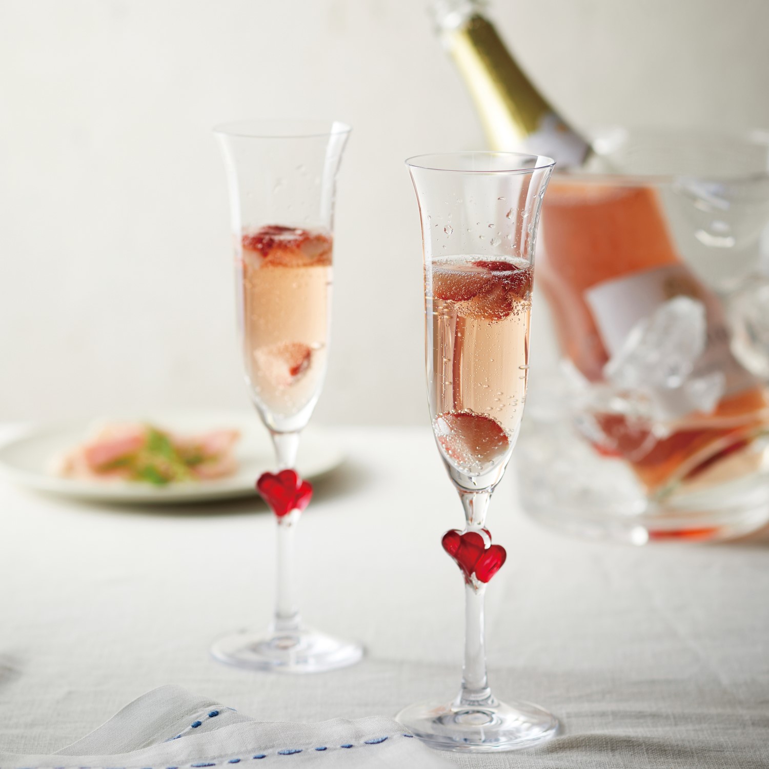 ラムール ペアシャンパン レッド