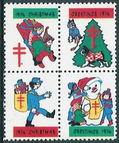 クリスマスシール　アメリカ　海外切手　切手　未使用 外国切手の通販 スタンプマーケット