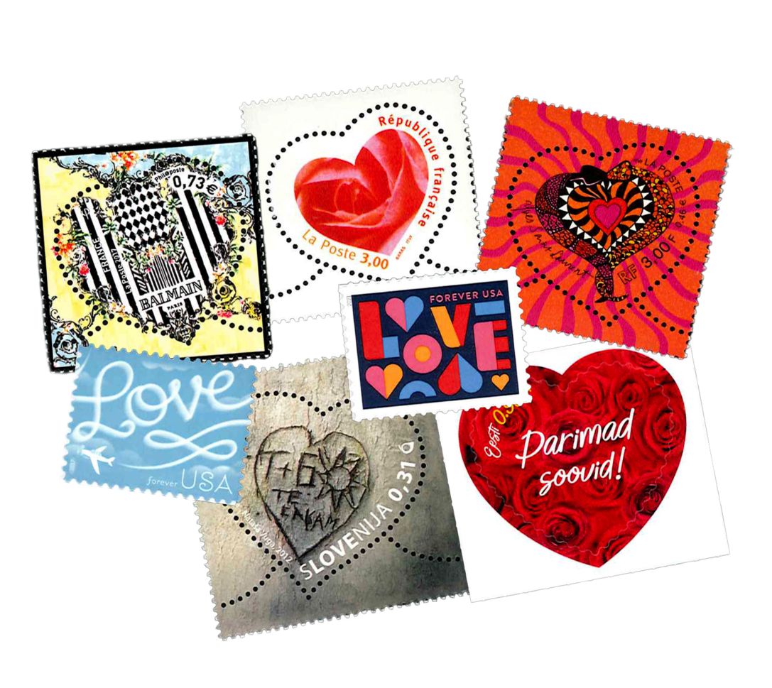 2156 現品限り❗️外国切手未使用14枚　おまとめ割引で100円引き！ 2156 現品限り❗️外国切手未使用14枚 おまとめ割引で100円引き！ 2156