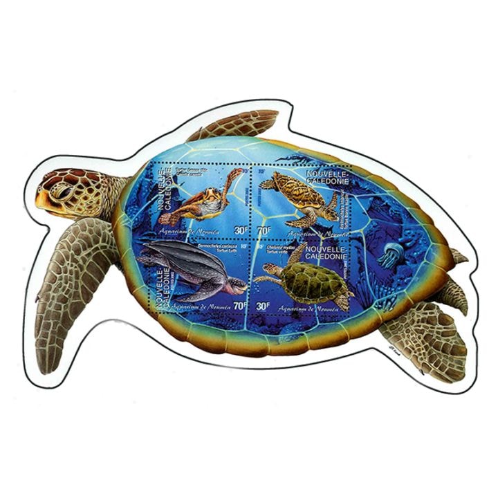 3861 外国切手 ケイマン諸島 1995年 ウミガメ 6種完 ニューカレドニア - 海外・外国切手の通販｜常時7000点販売｜80か国