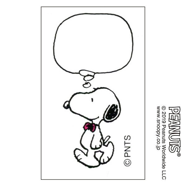 スヌーピーオフィススタンプ／ふきだし