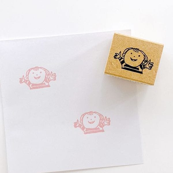 ピッコロスタンプ／男の子・バンザイ