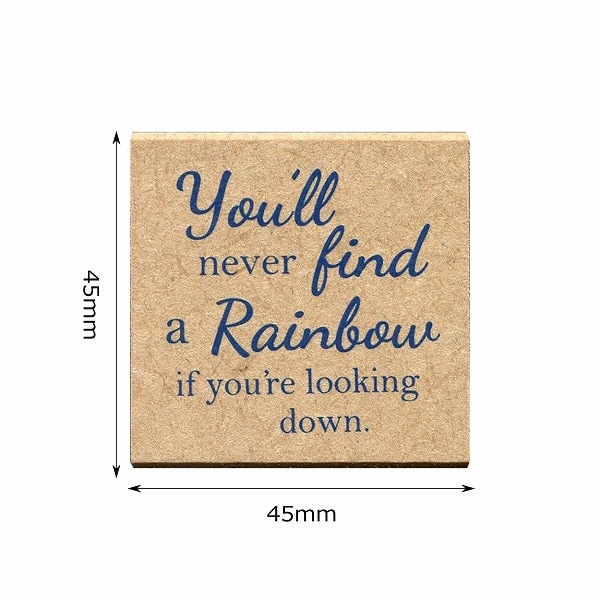 【S】チェリッシュスタンプ／You'll never find a Rainbow