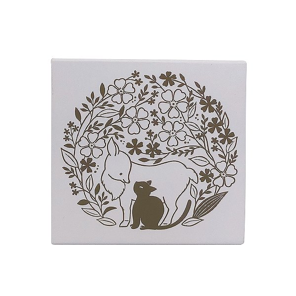 田口奈津子アートスタンプＳ／ネコとこやぎ