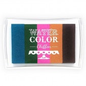 ウォーターカラーシフォン／リリアン