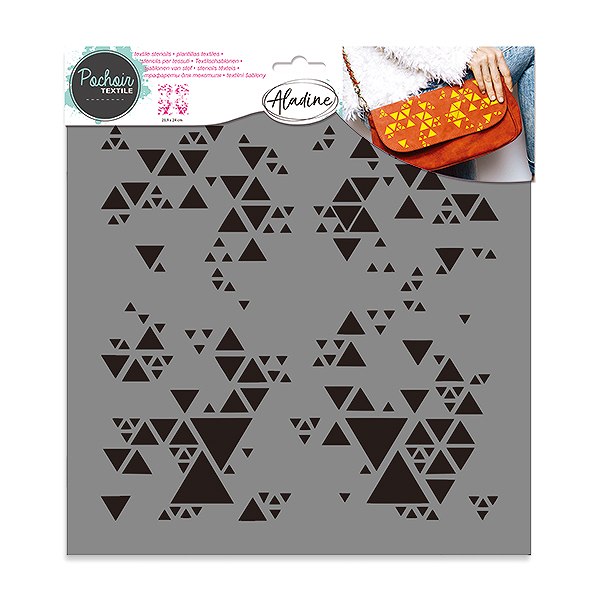 【S】ステンシルシートＮ／トライアングル