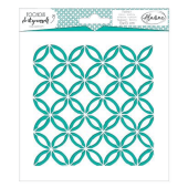 【S】ステンシルシートＬ／オリエンタル