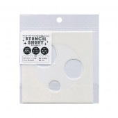 【S】ステンシルシートＢ／ドットセット（２枚組）