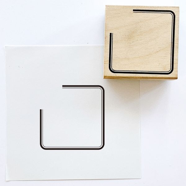 ＃手帳はんこ部／太線枠