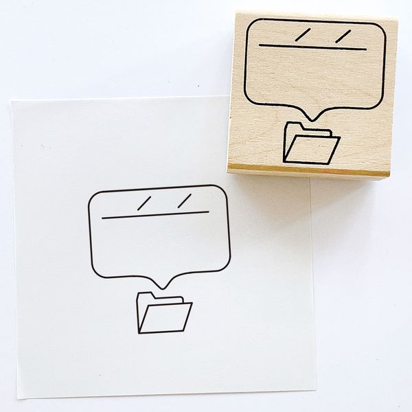 ＃手帳はんこ部／ファイル・吹き出し