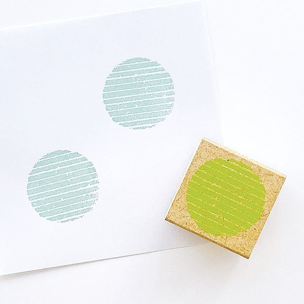 おめかしハンコ／丸