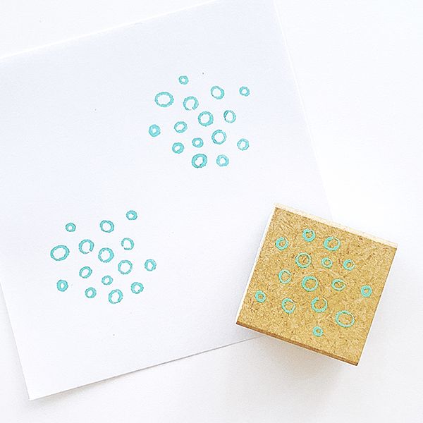 おめかしハンコ／小さい丸