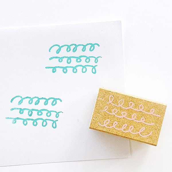 おめかしハンコ／くるくる