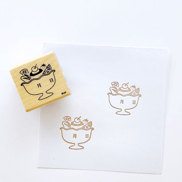 Ｎアイラブスタンプ／プリンアラモード・日付