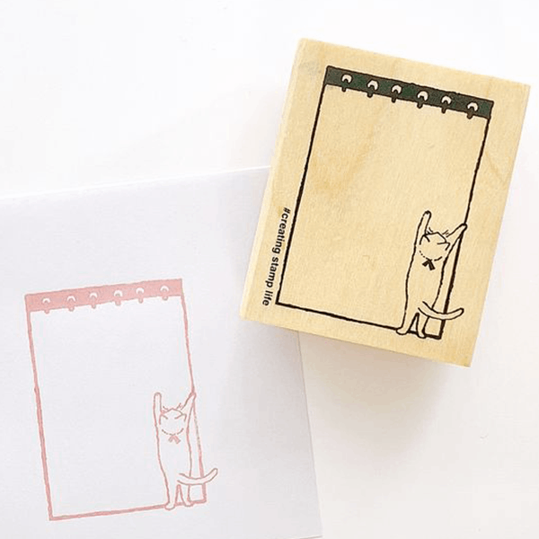 アイラブスタンプ／メモ帳猫