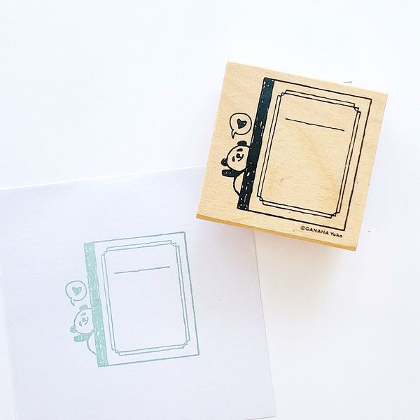 どうぶつはんこ【手帳編】／パンダ・ノート