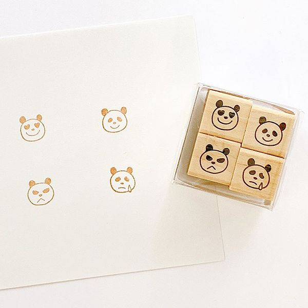 #手帳はんこ部／パンダ気分