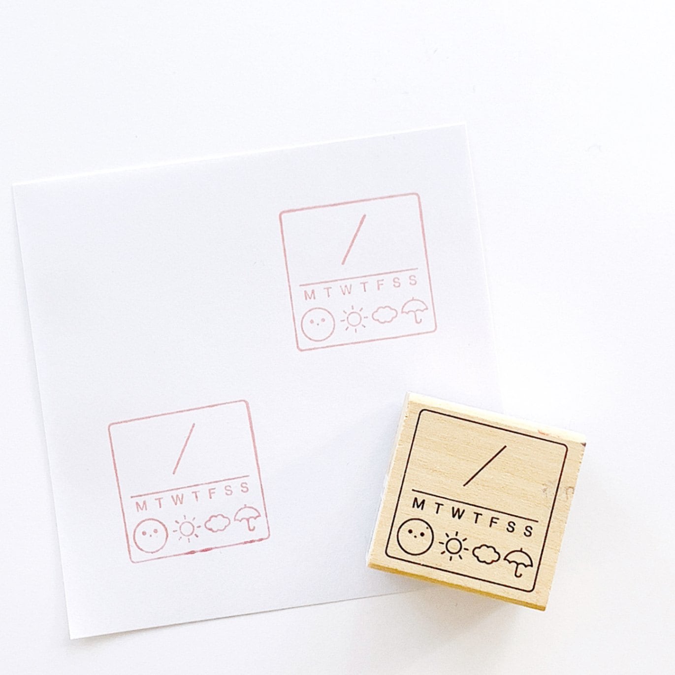 #手帳はんこ部／気分と天気