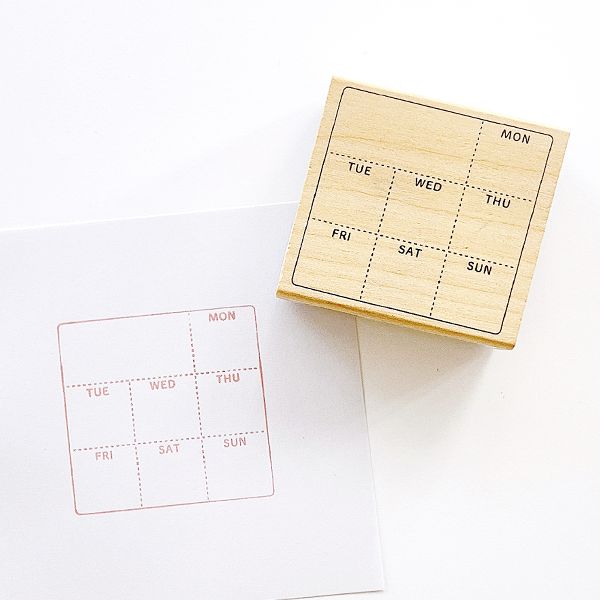 #手帳はんこ部／1週間