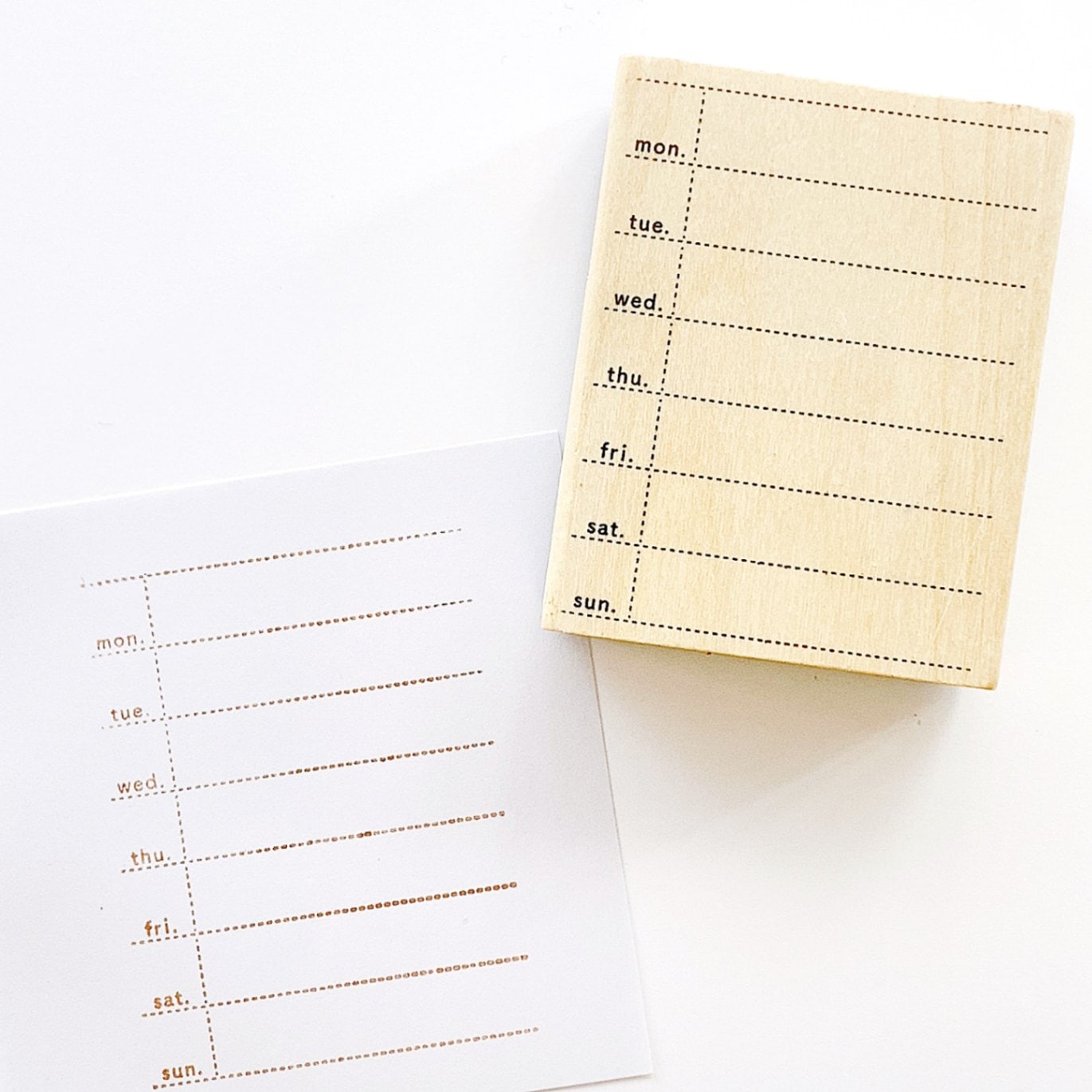 #手帳はんこ部／ウィークリー