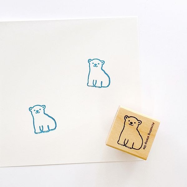 アイラブスタンプ／シロクマこども