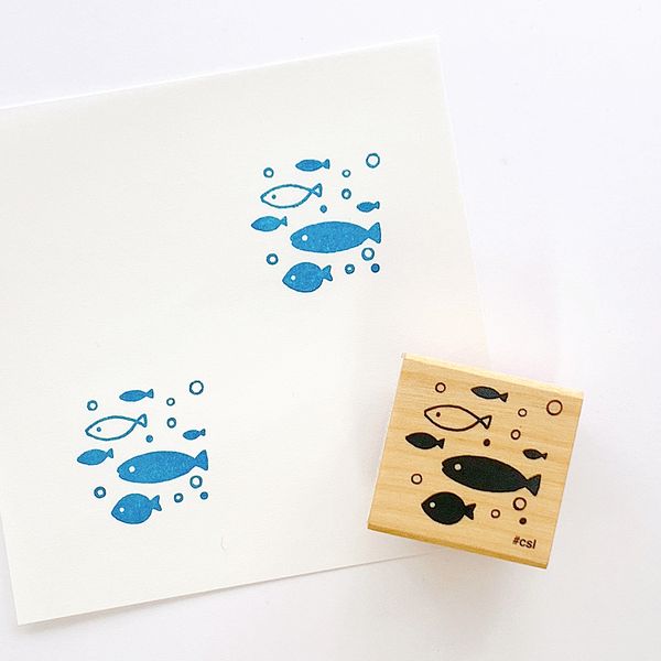 アイラブスタンプ／魚群