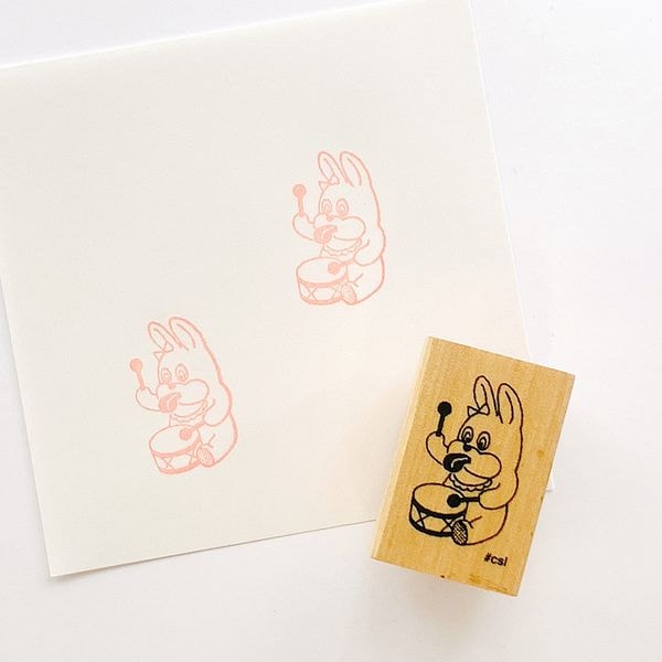 アイラブスタンプ／太鼓うさぎ