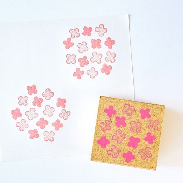 おめかしハンコ／花畑