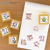 スヌーピー浸透印スタンプ
