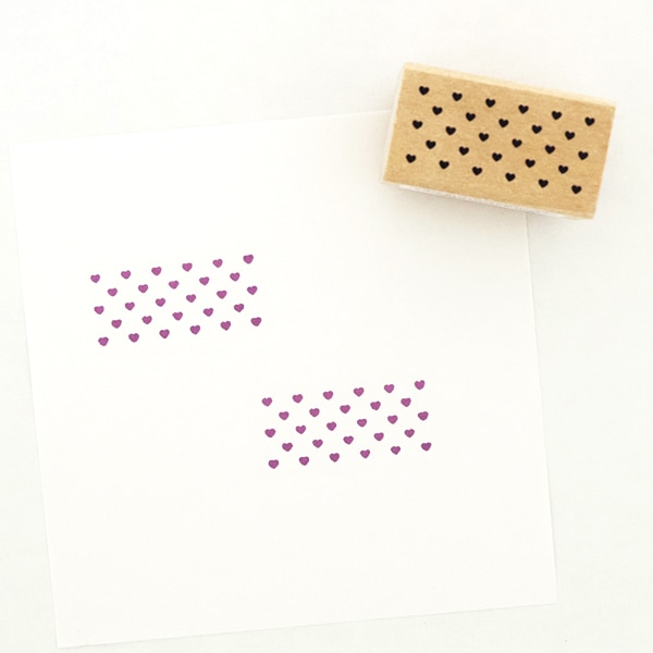 アイラブスタンプ／ハート柄