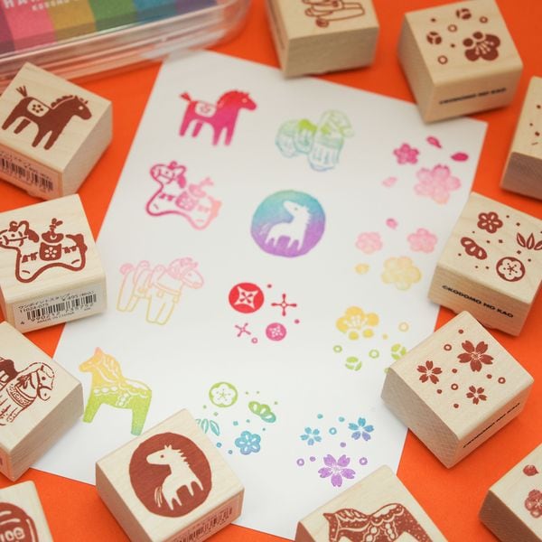 ワンポイントスタンプ