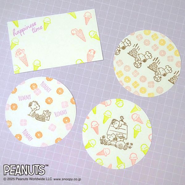 スヌーピークリアスタンプシート／スヌーピーアンドブラザーズ