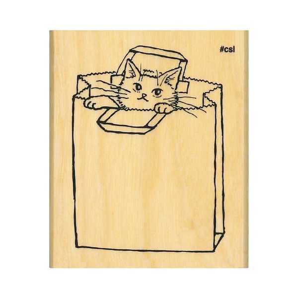 アイラブスタンプ／紙袋ネコ
