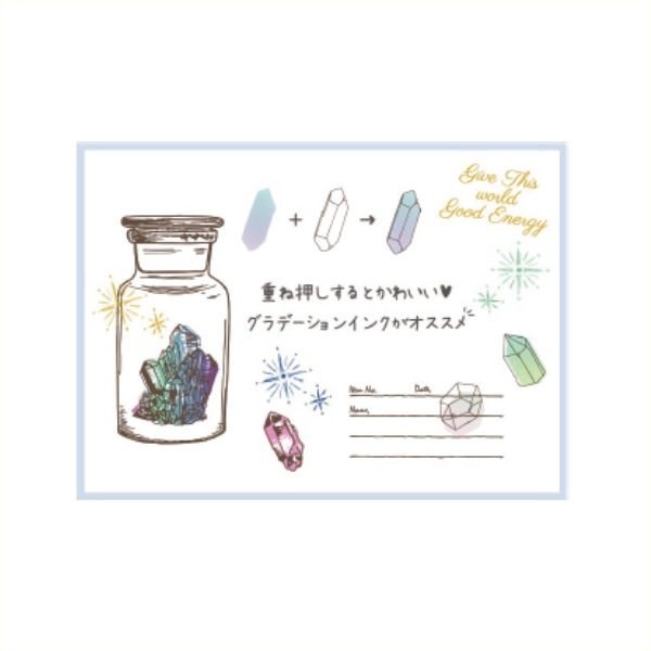 【S】クリアスタンプシート／MINERAL STONE