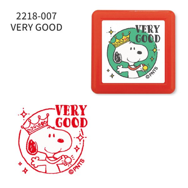 Nスヌーピー浸透印スタンプ