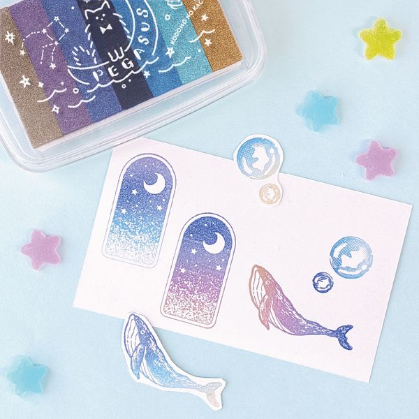 グラデーションインクL／キラキラペガサス