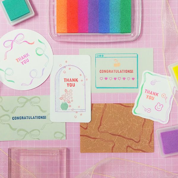 クリアスタンプシート／GIRLY POP