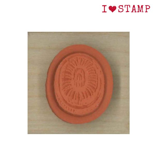 アイラブスタンプ／ドロップ（楕円）