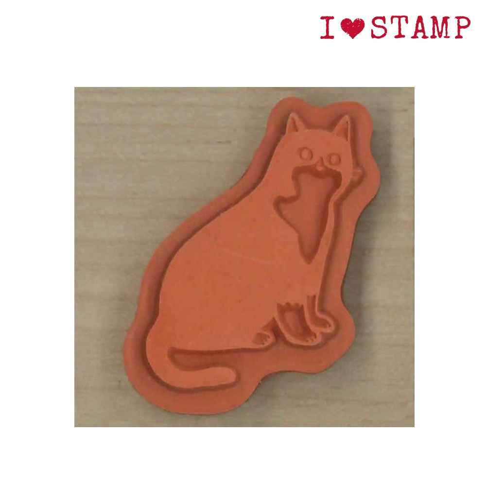 アイラブスタンプ／ソックス猫