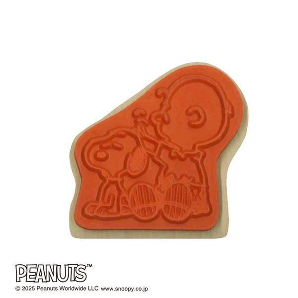 スヌーピー ウッドピーススタンプ/003
