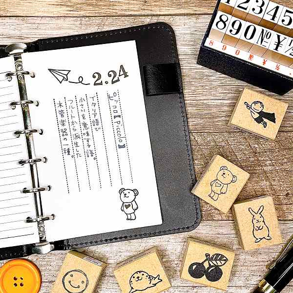 ピッコロスタンプ　こどものかお ピッコロスタンプ新柄紹介 – KODOMO NO KAO