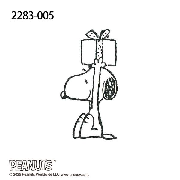 スヌーピー ウッドピーススタンプ/005