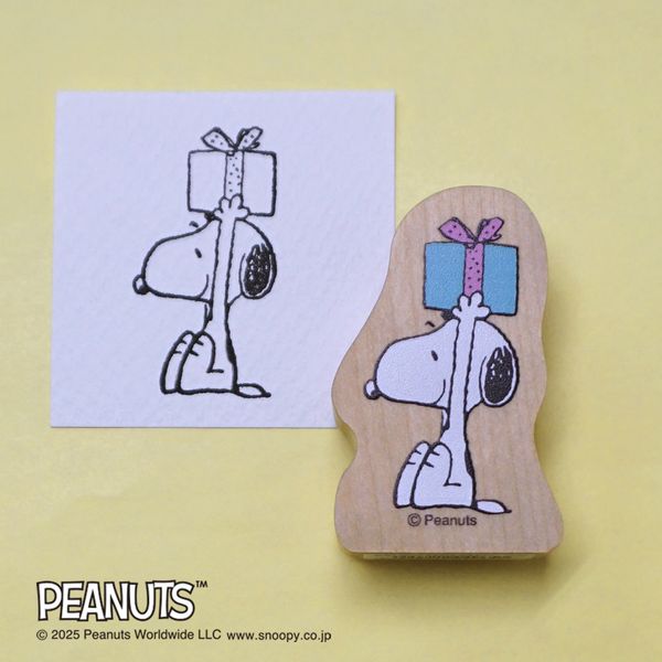 スヌーピー ウッドピーススタンプ/005