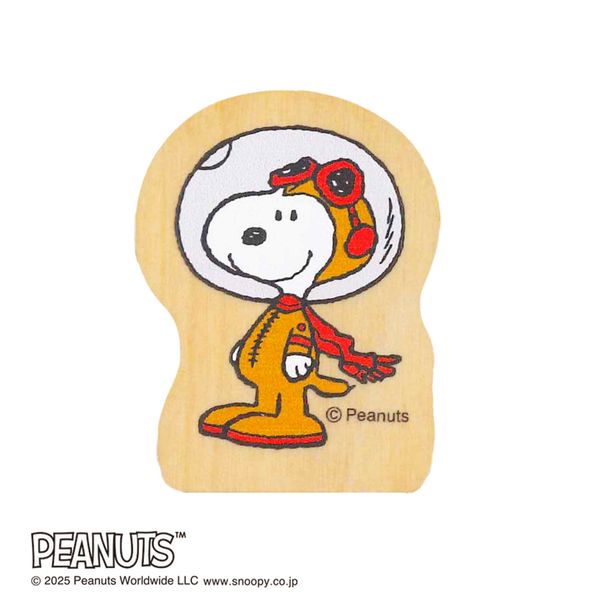 スヌーピー ウッドピーススタンプ/007