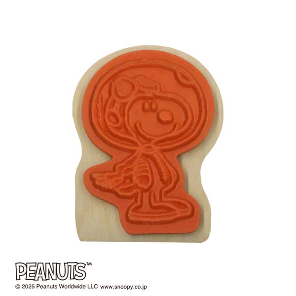 スヌーピー ウッドピーススタンプ/007