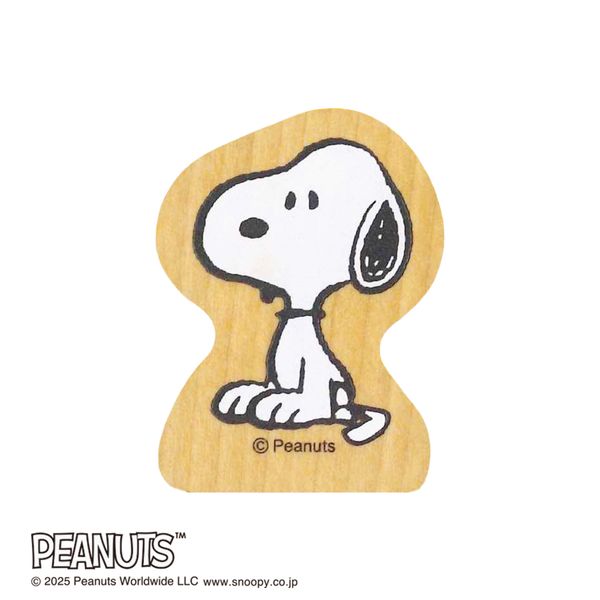スヌーピー ウッドピーススタンプ/009