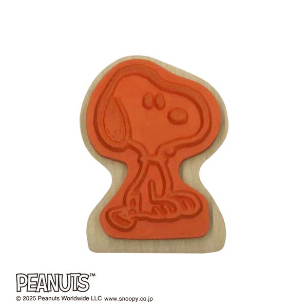 スヌーピー ウッドピーススタンプ/009