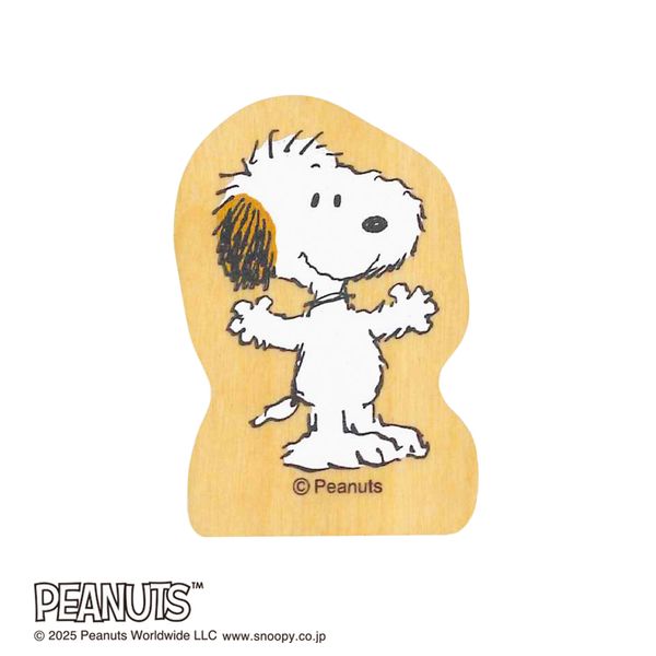 スヌーピー ウッドピーススタンプ／011
